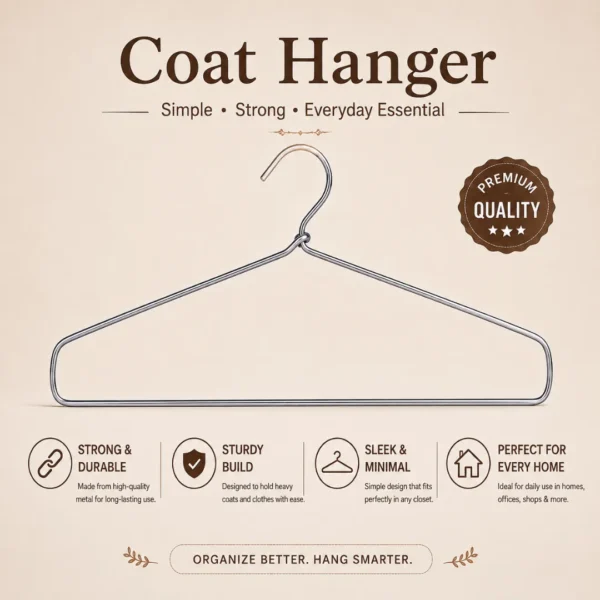 PLASTIC COAT HANGER