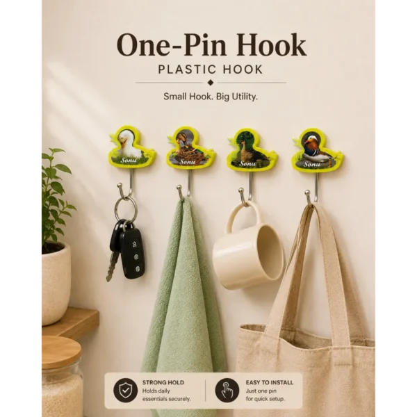 SINGLE PIN HOOK DUCK SERIES