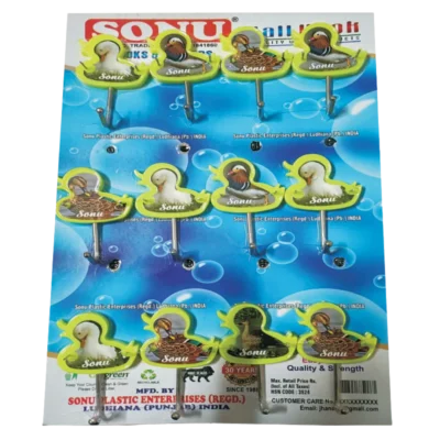 SINGLE PIN HOOK SMILEY DUCK SERIES